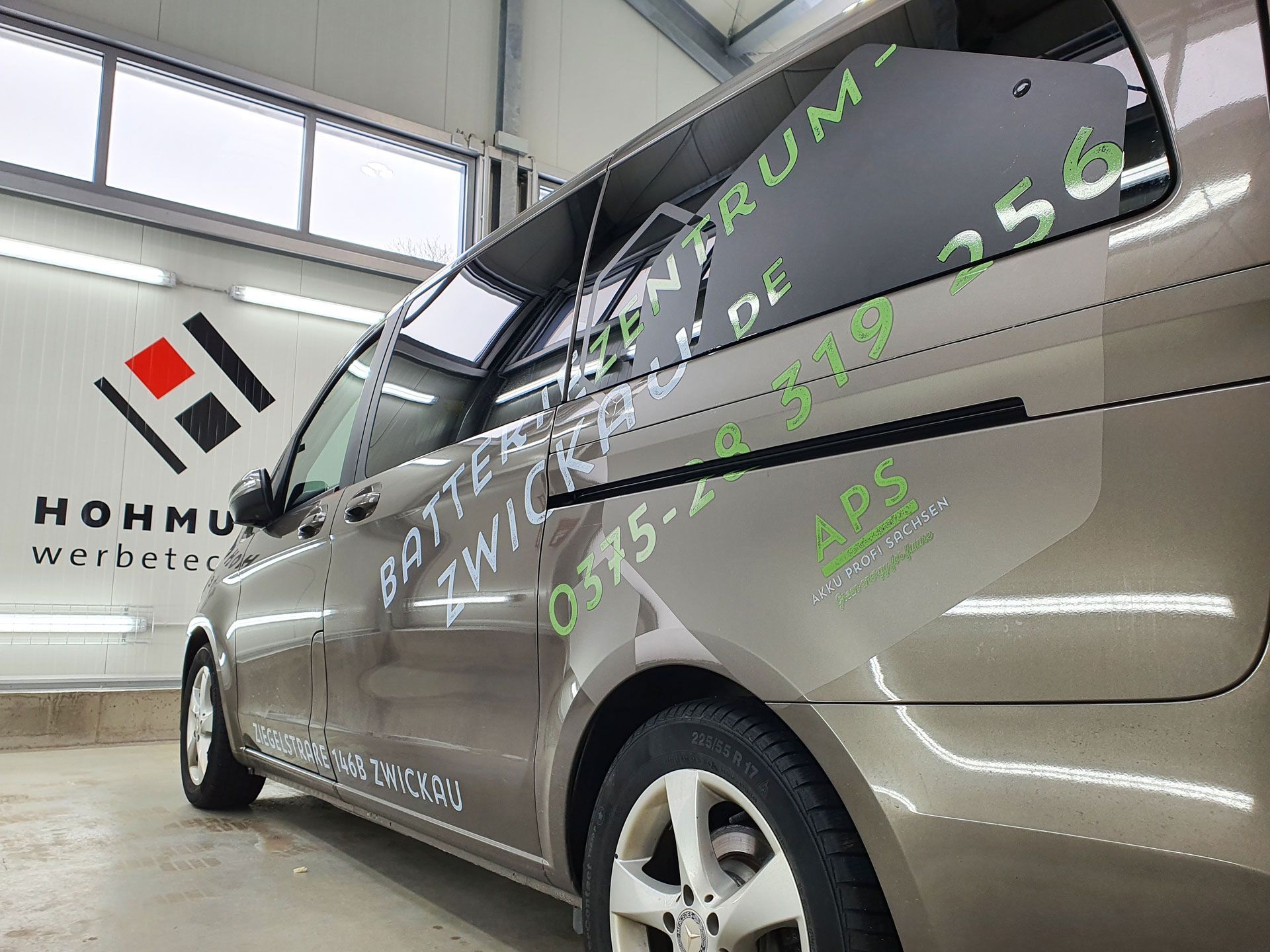 Hohmuth Werbetechnik Fahrzeugbschriftung PKW Folierung