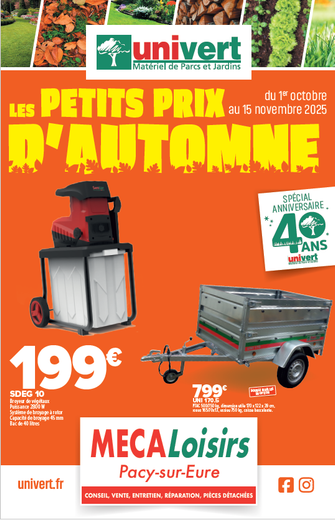 catalogue promo automne ECHO