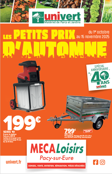 catalogue promo automne ECHO