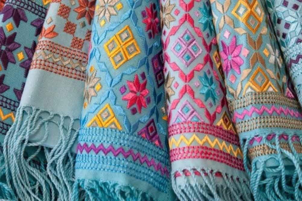 handmade colorful blankets