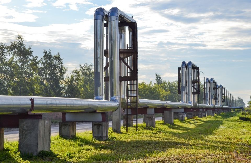 große Rohre draußen