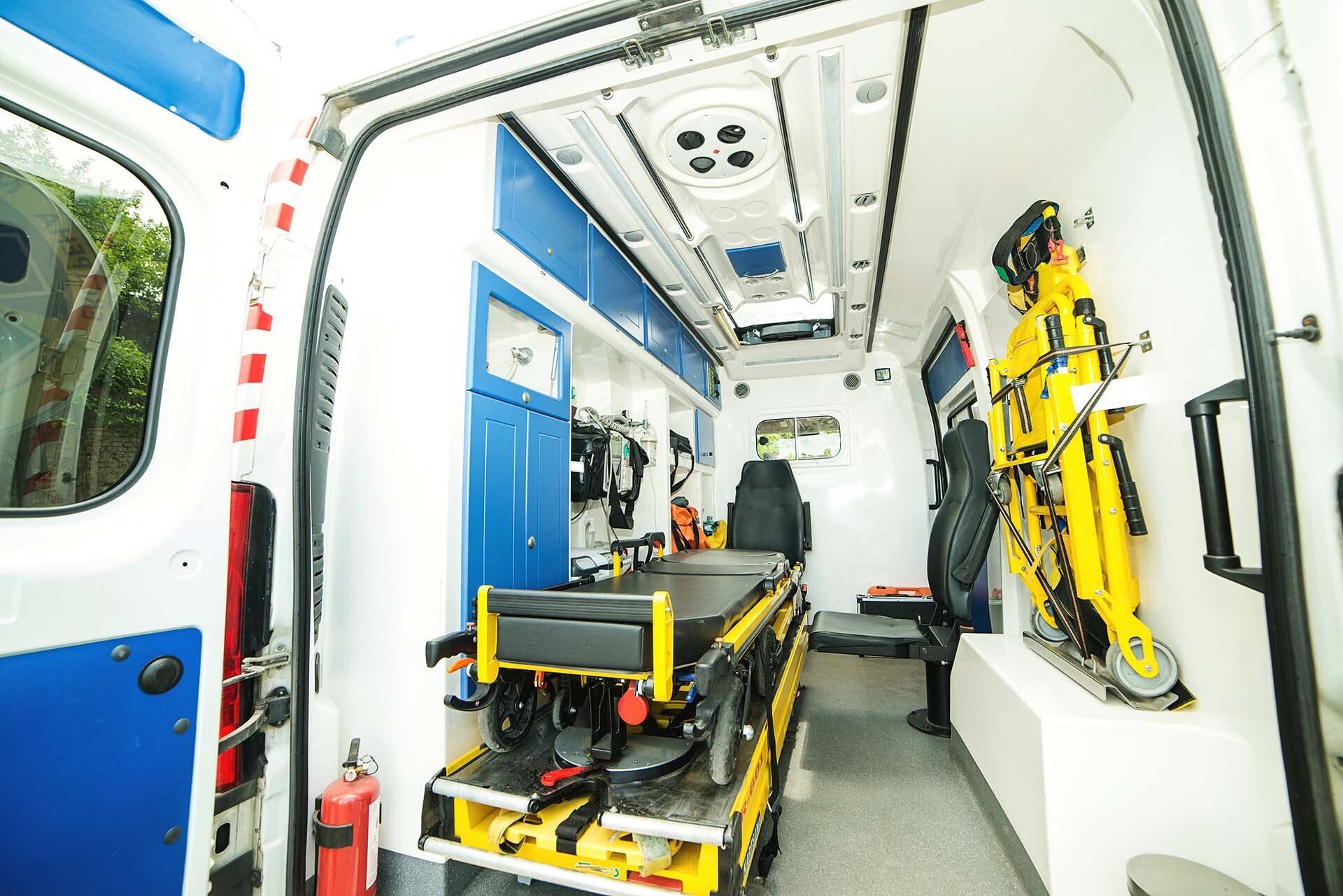 Materiel d'ambulance aux normes