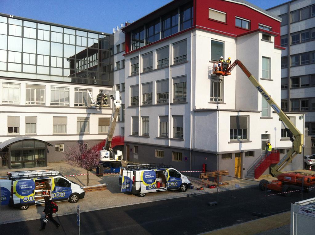 Volets roulants bâtiment