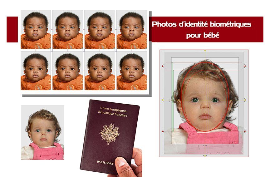 Photo biométrique pour bébé