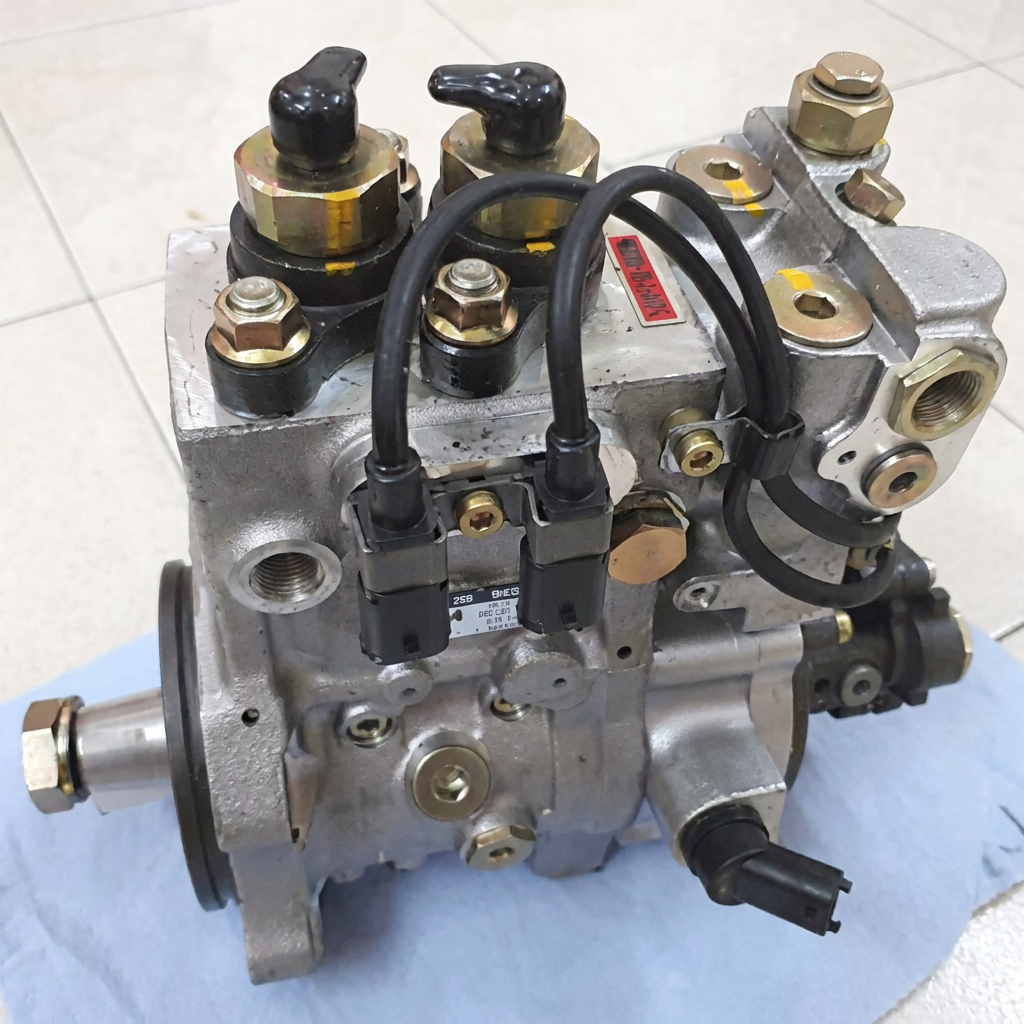 Pompe d'injection de carburant diesel.