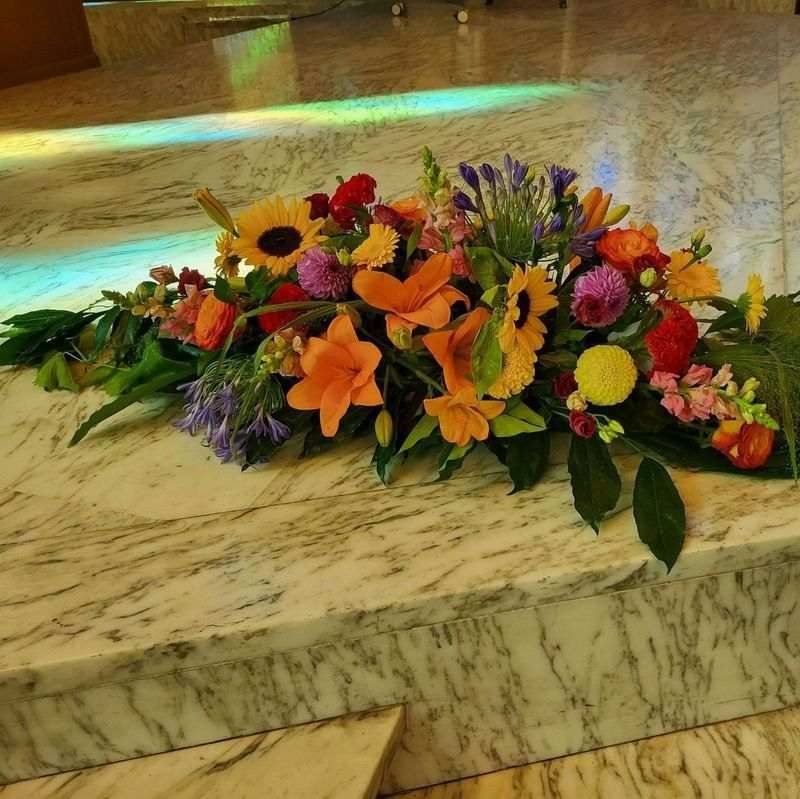 Hommage floral pour dire au revoir - Flower Addict