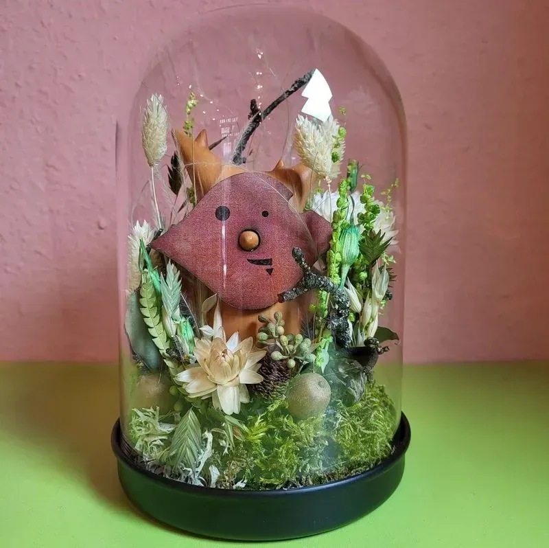 Fleurs séchées en cloche -   Flower Addict 