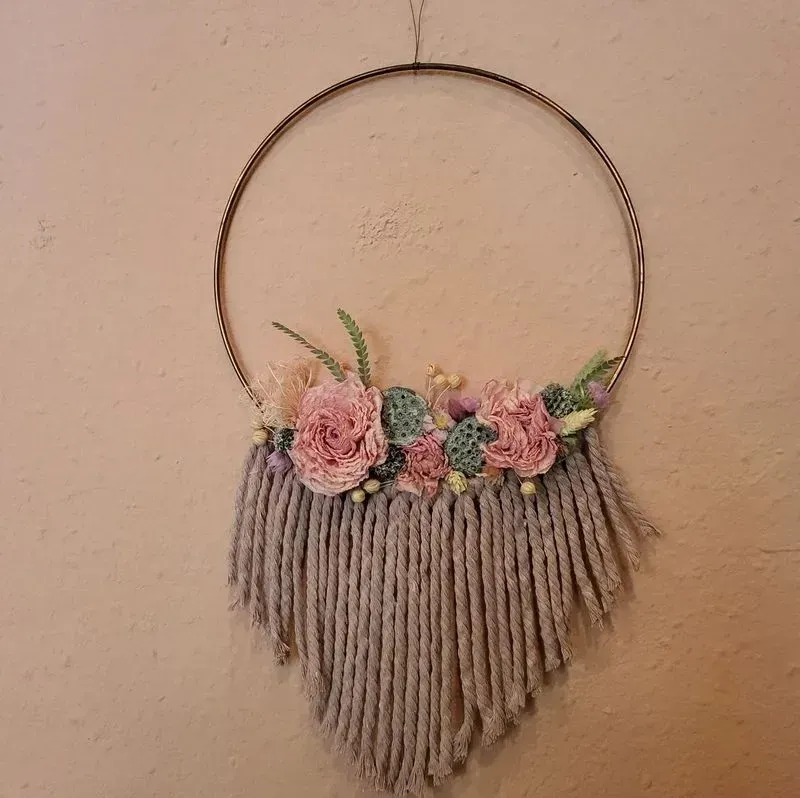 Macramé floral  - Flower Addict 
