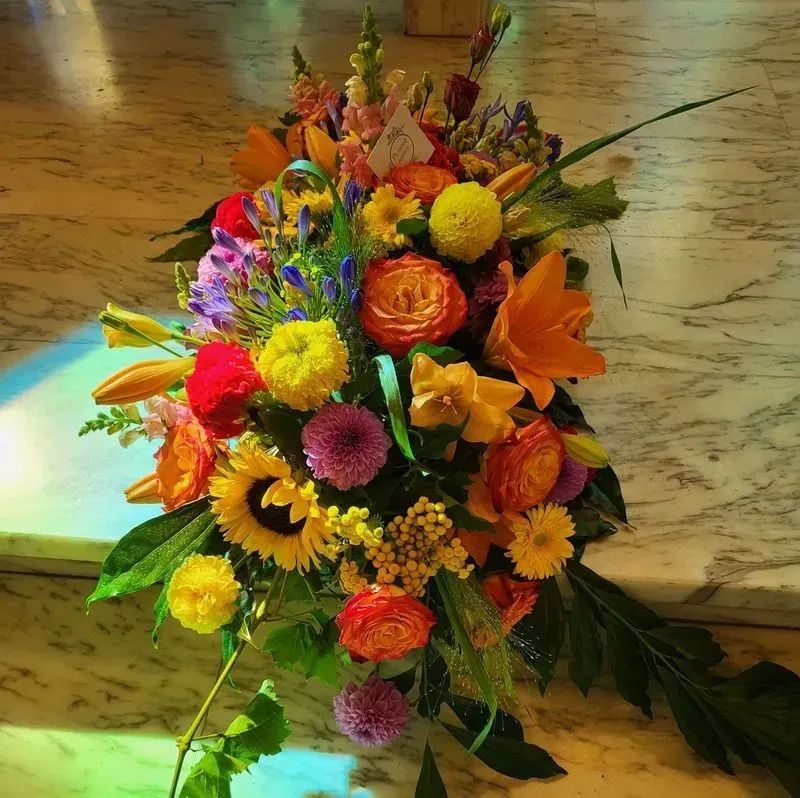 Couronne de deuil - Flower Addict