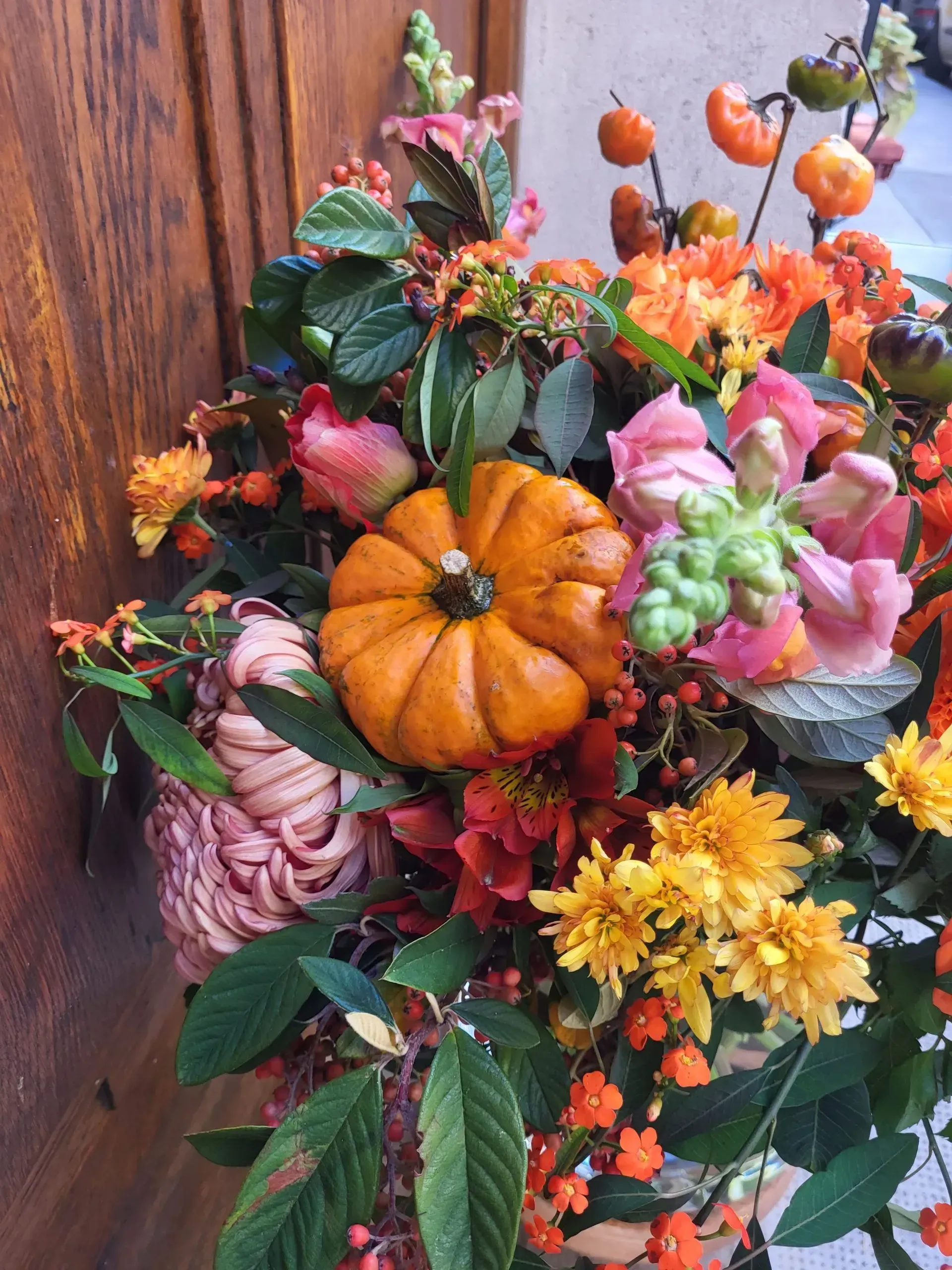 Création florale automnale - Flower Addict