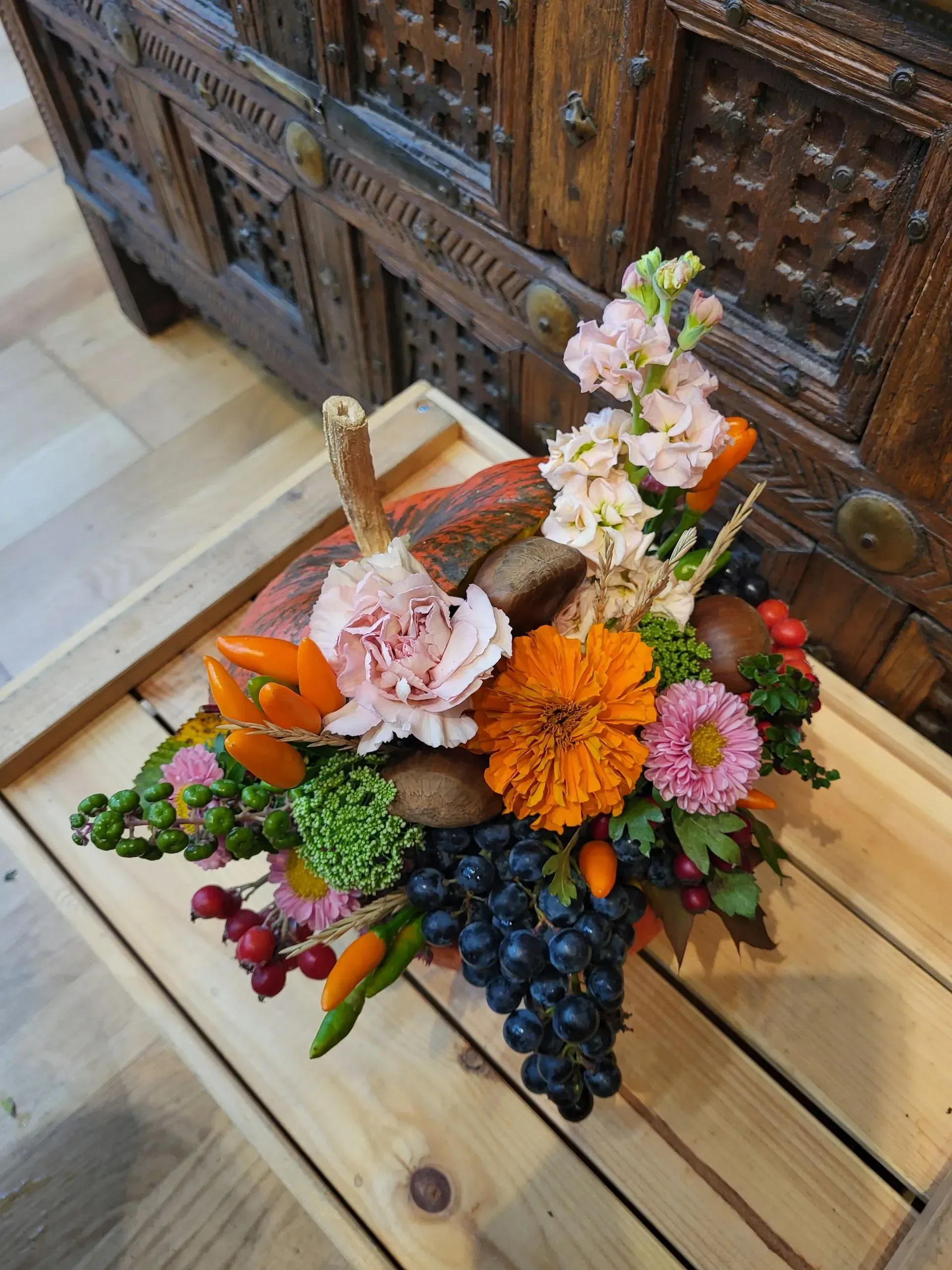 Ornement floral d'automne - Flower Addict