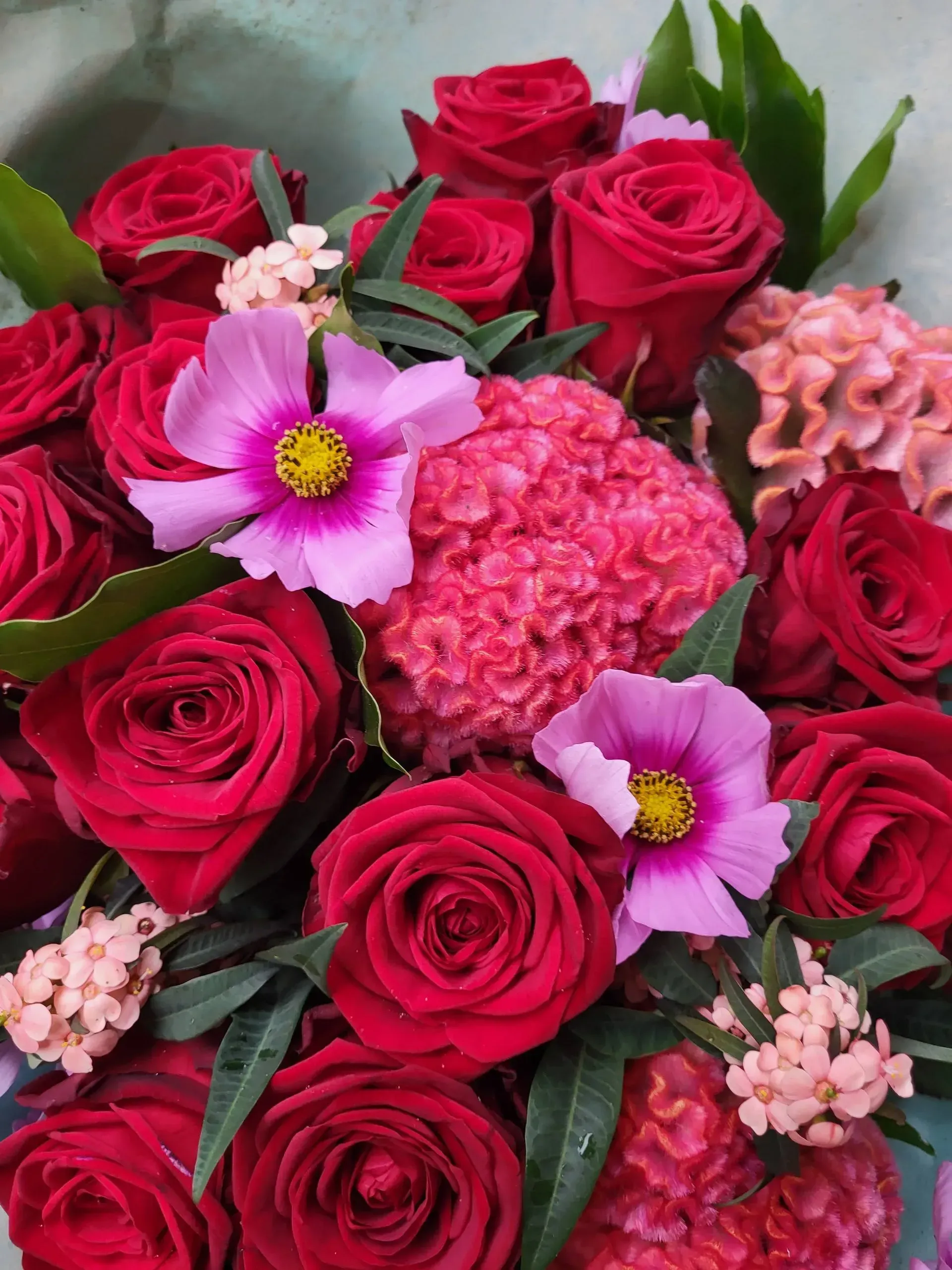 Bouquet de fleurs de St-Valentin - Flower Addict