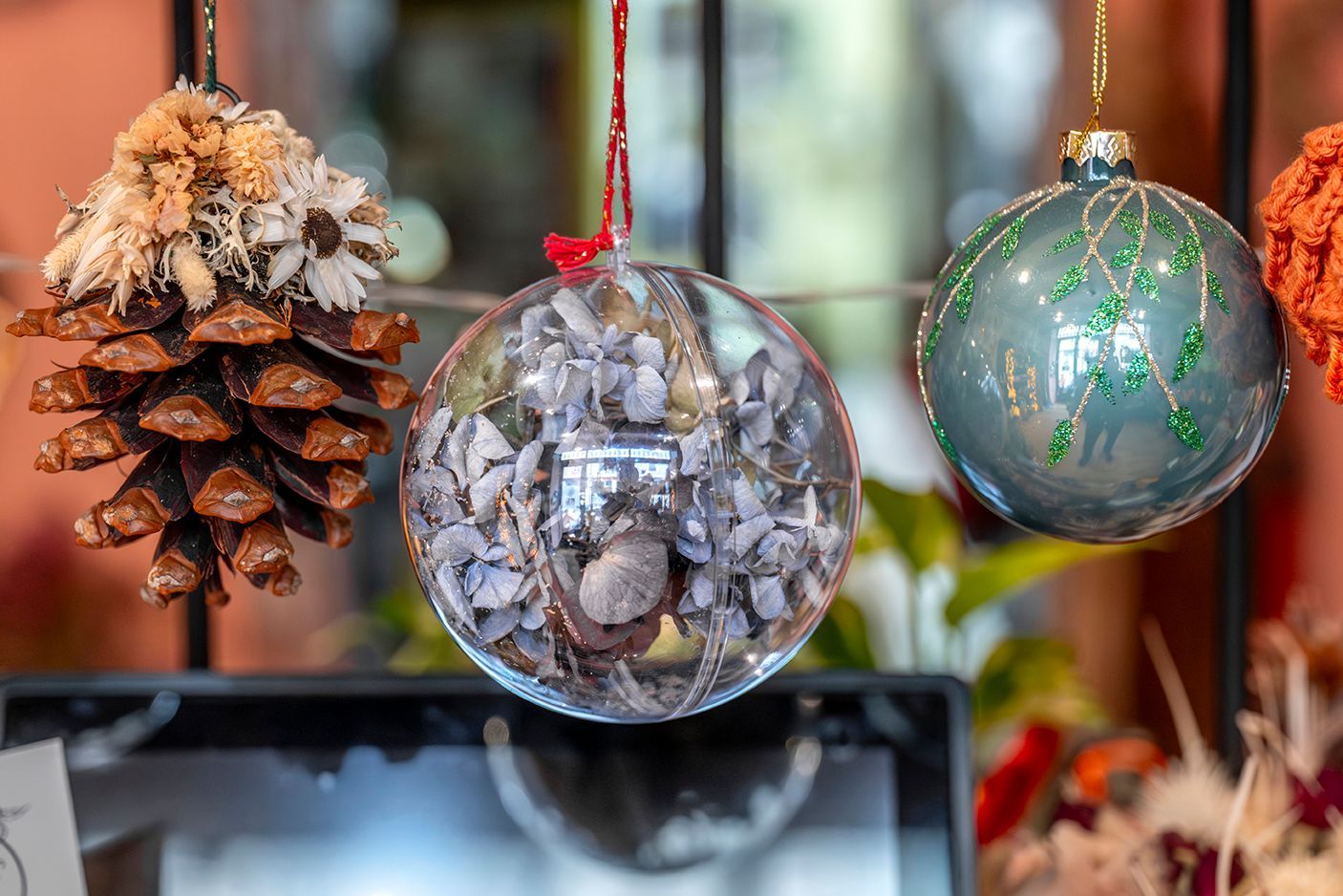 Création florale de Noël  - Flower Addict