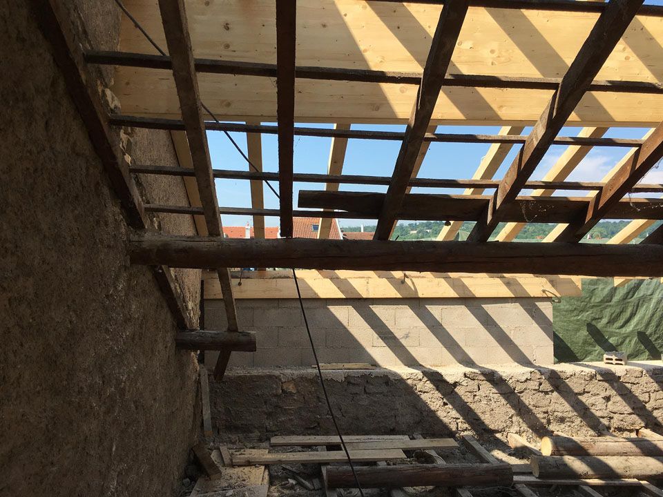 Restauration d'une charpente