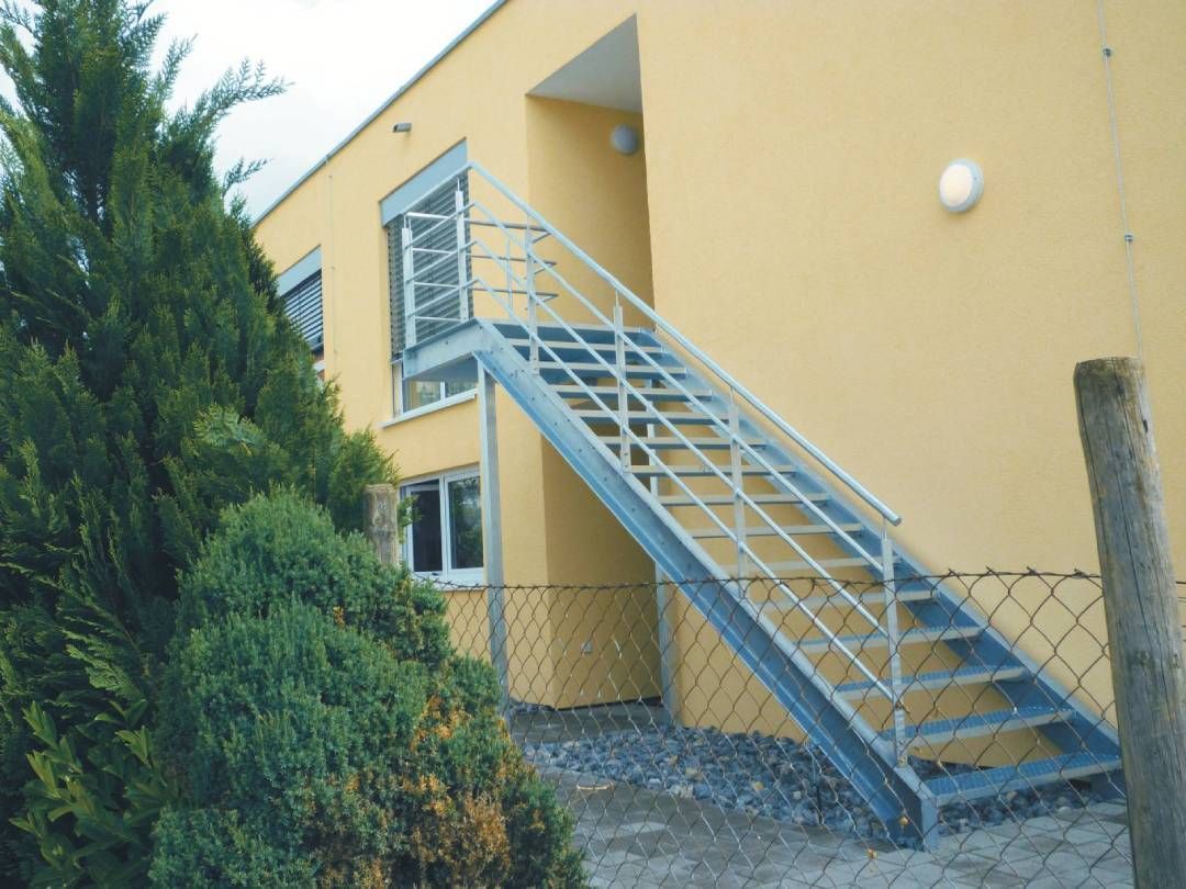 Treppengeländer im Außenbereich