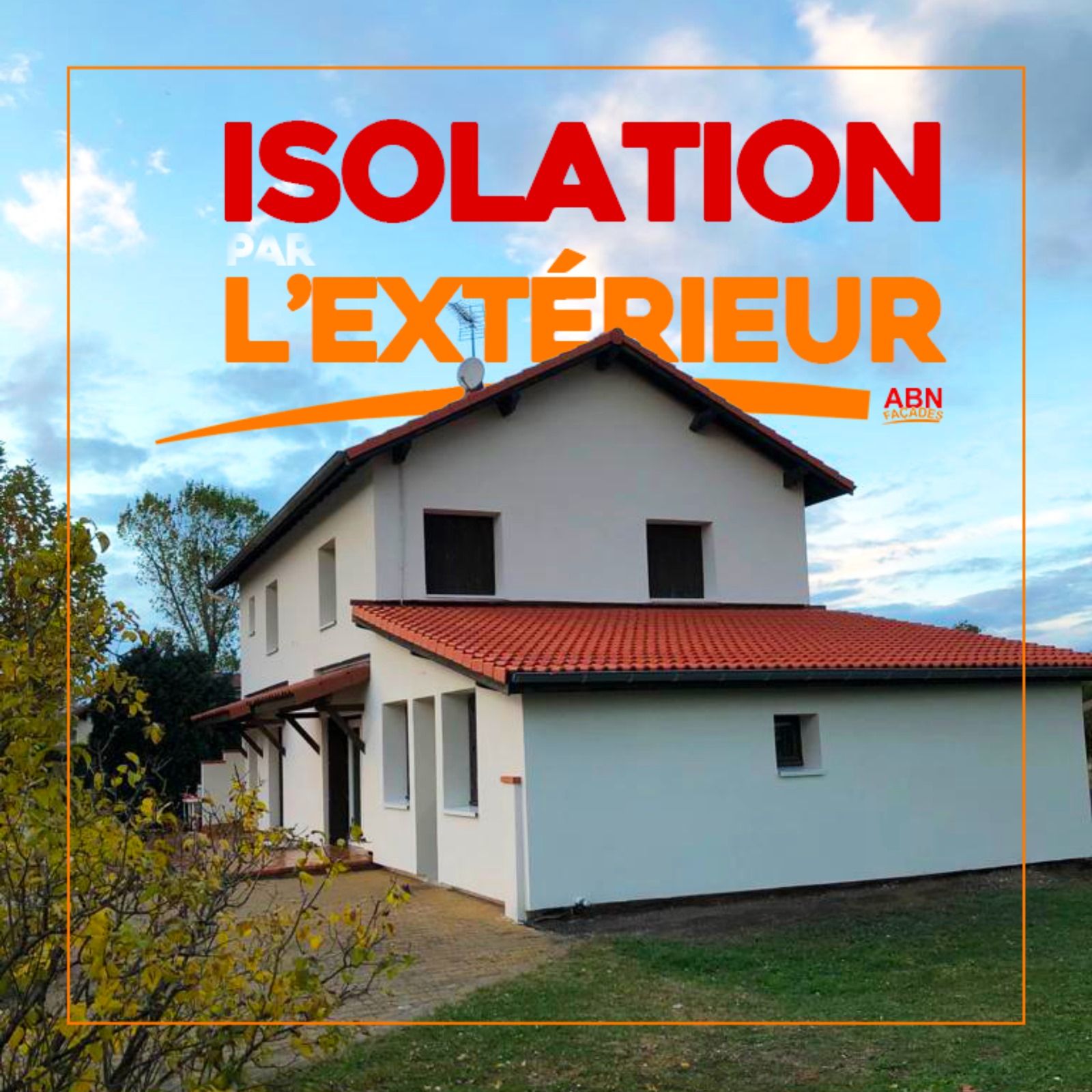 Chantier isolation par l'extérieur