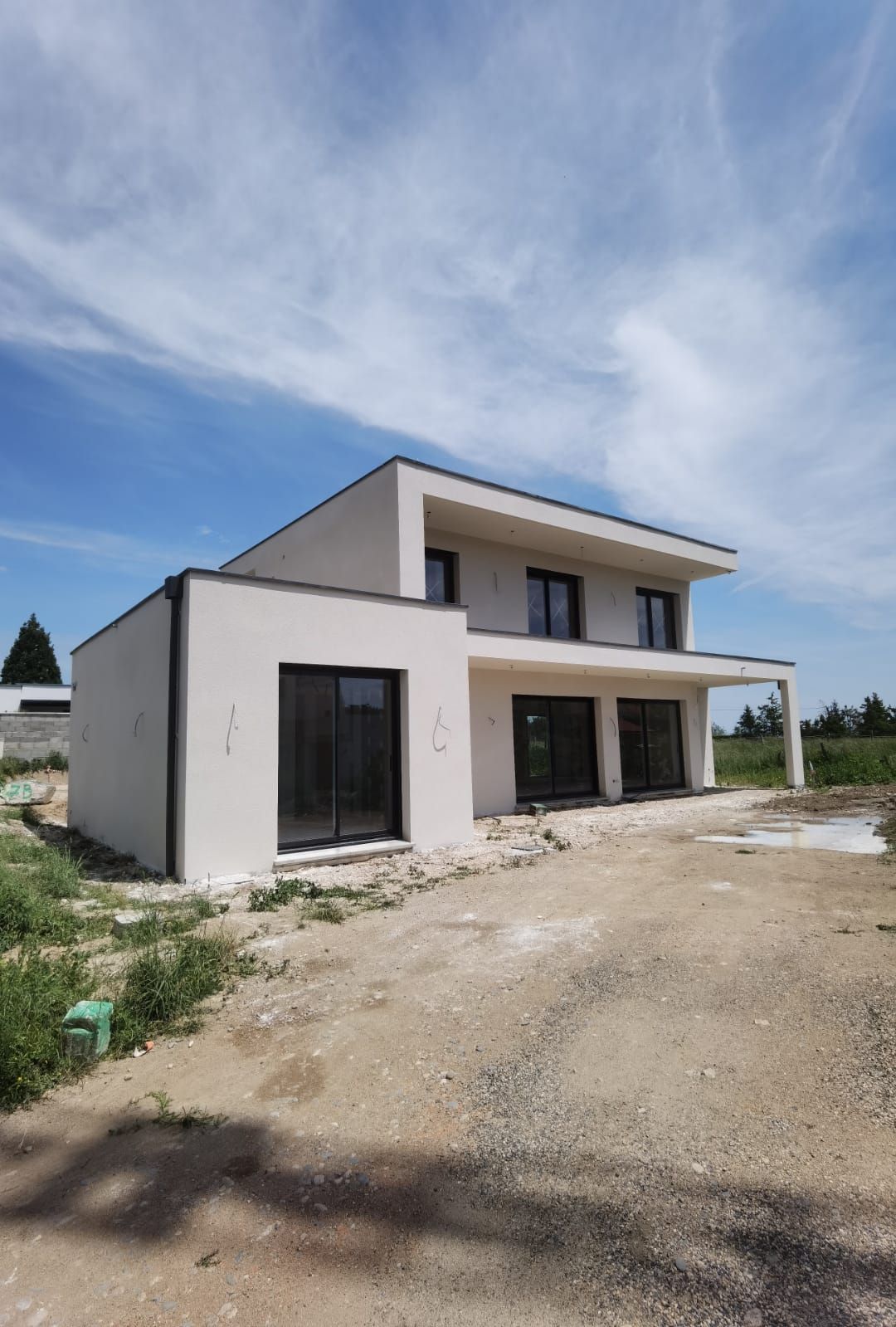 Façade maison neuve