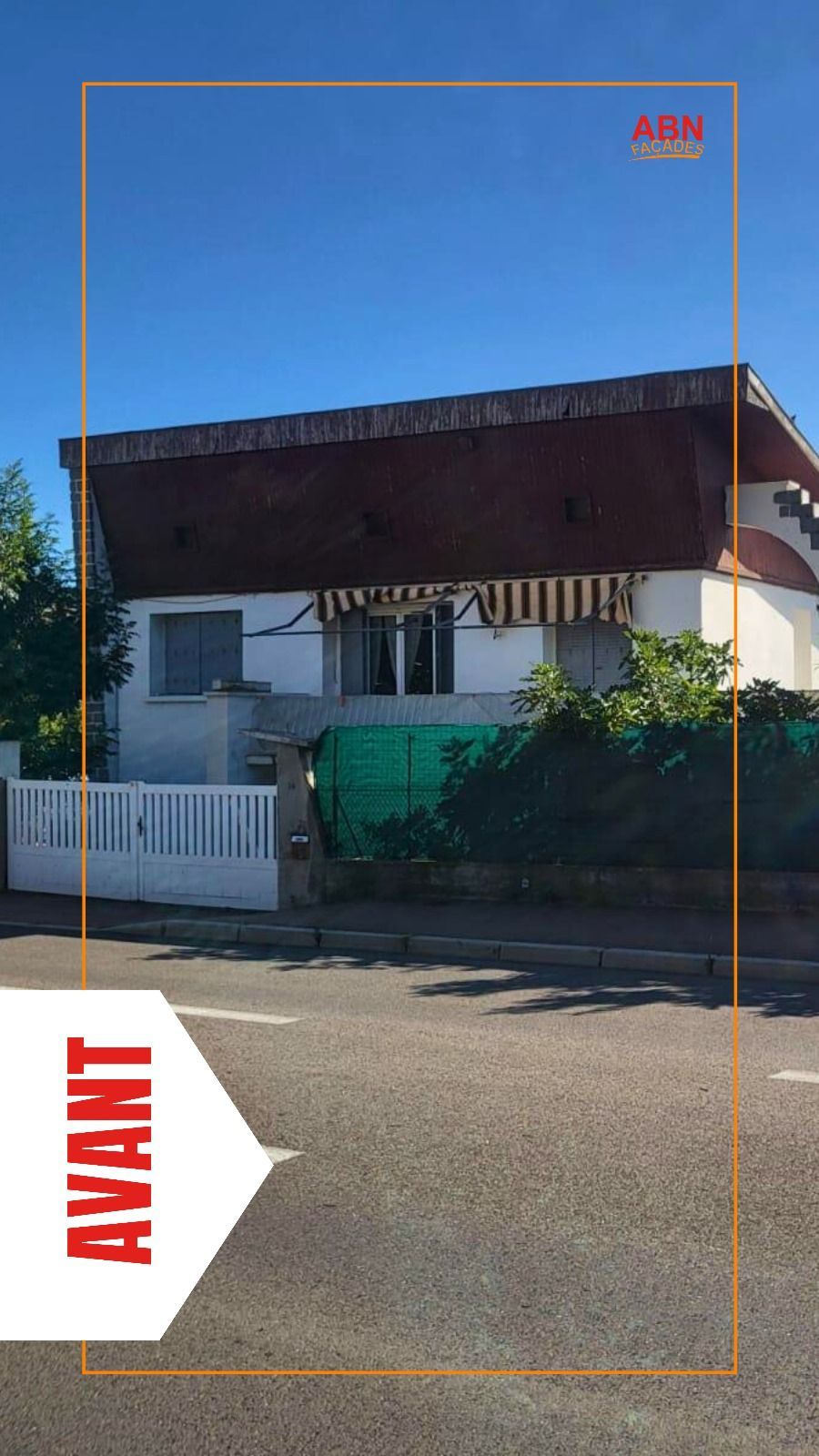 Rénovation façade avant