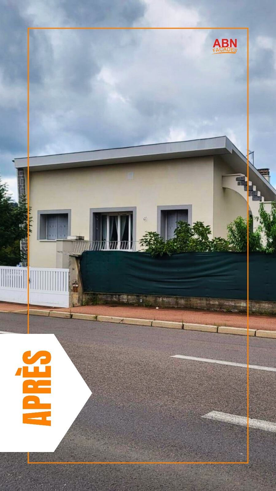 Rénovation façade après