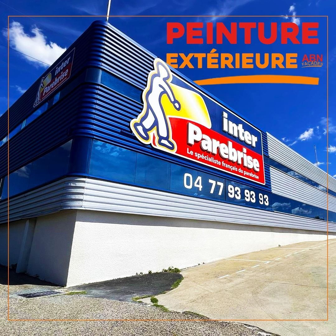 Chantier travaux peinture extérieure