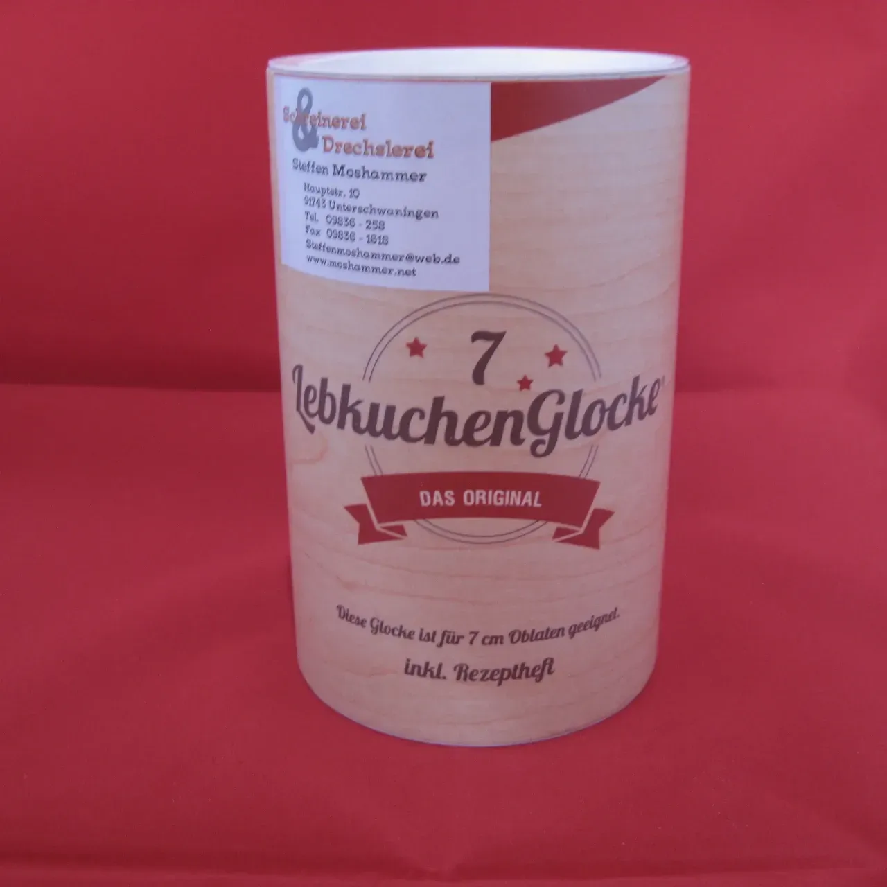 Backform, die von Schreinerei und Drechslerei Steffen Moshammer gefertigt wurde