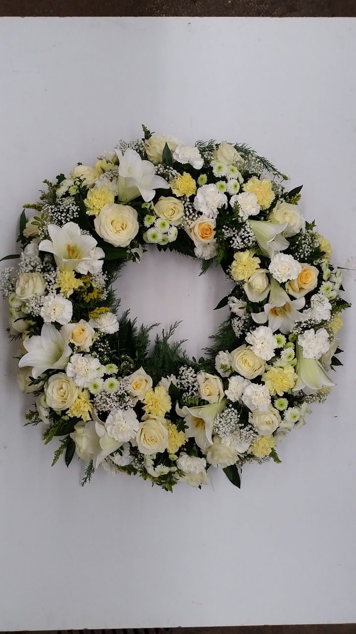 Blumenkranz weiße Blumen