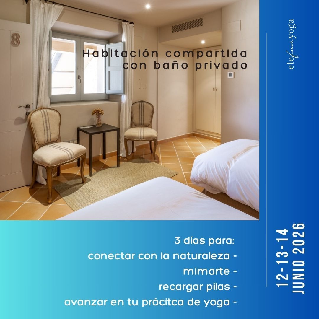Habitación compartida con baño privado para retiro de yoga: 3 días en junio de 2026 para conectar con la naturaleza