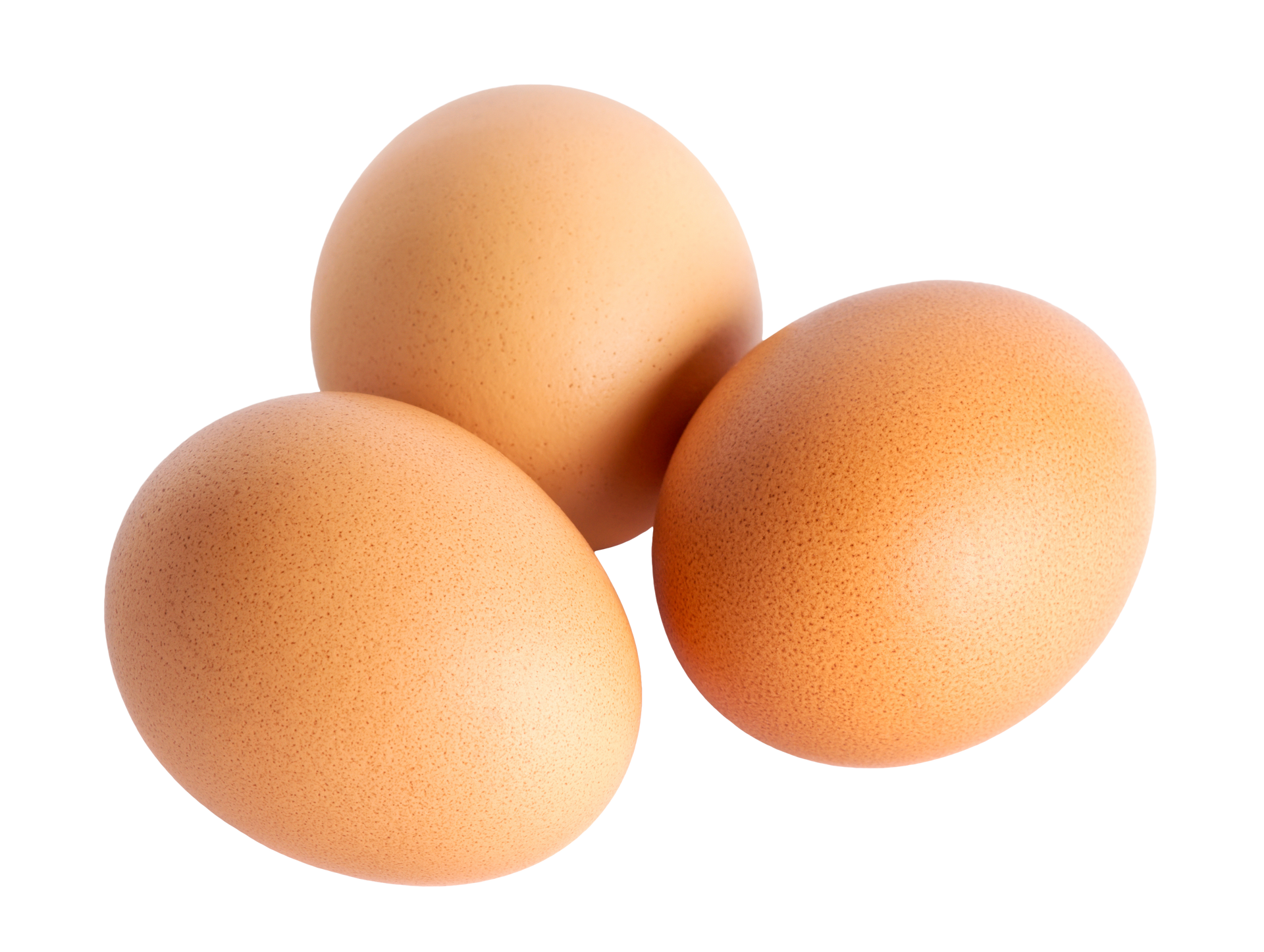 Trois œufs.