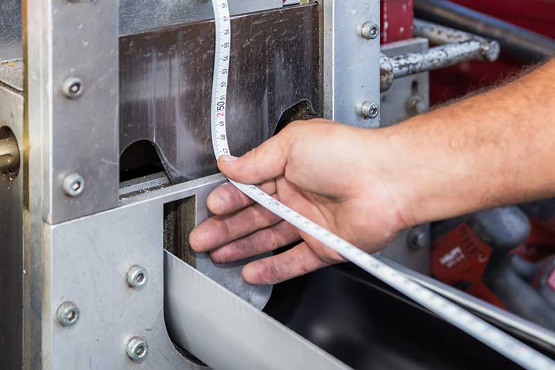 Profilage de gouttière