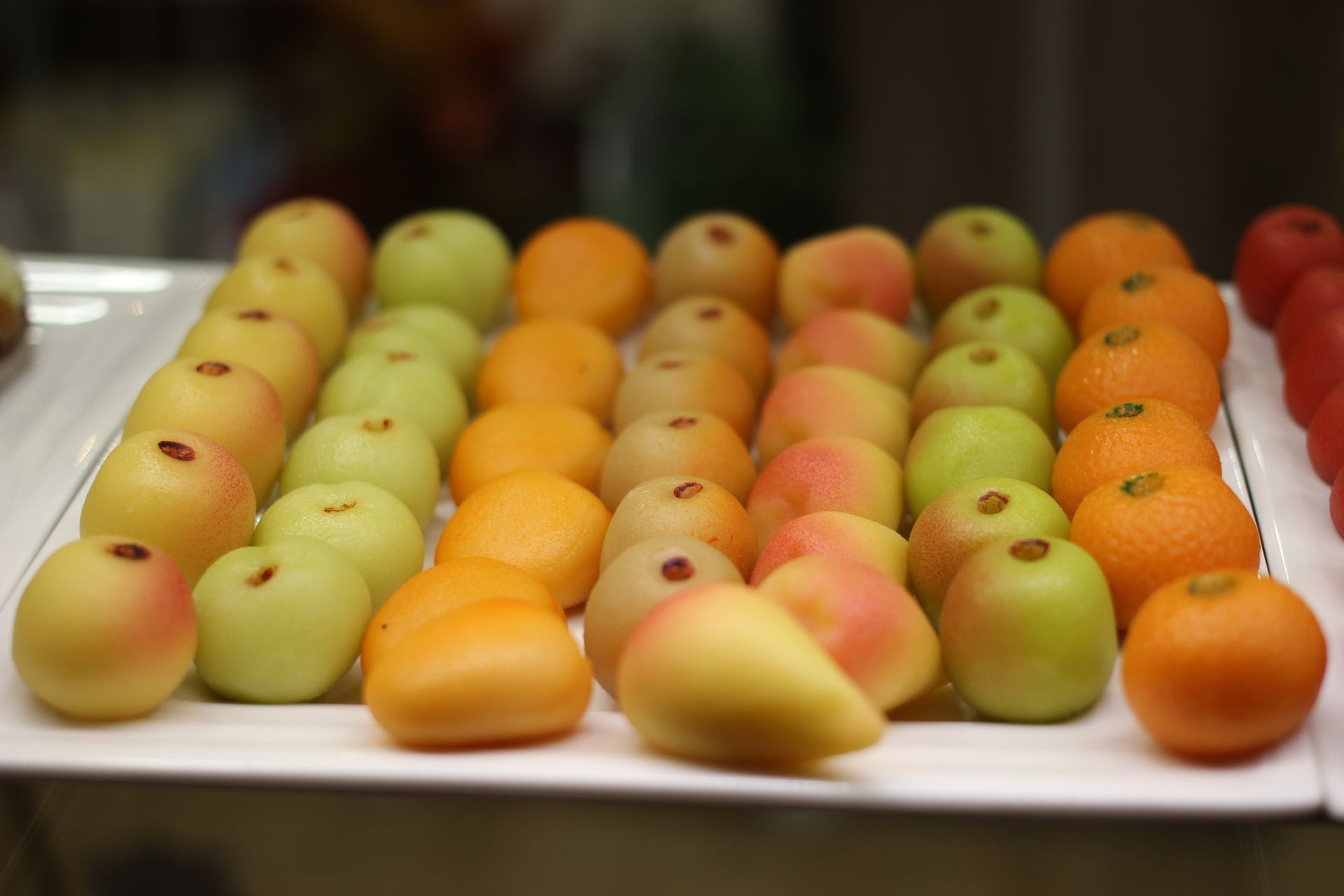 Fruits pâte d'amande