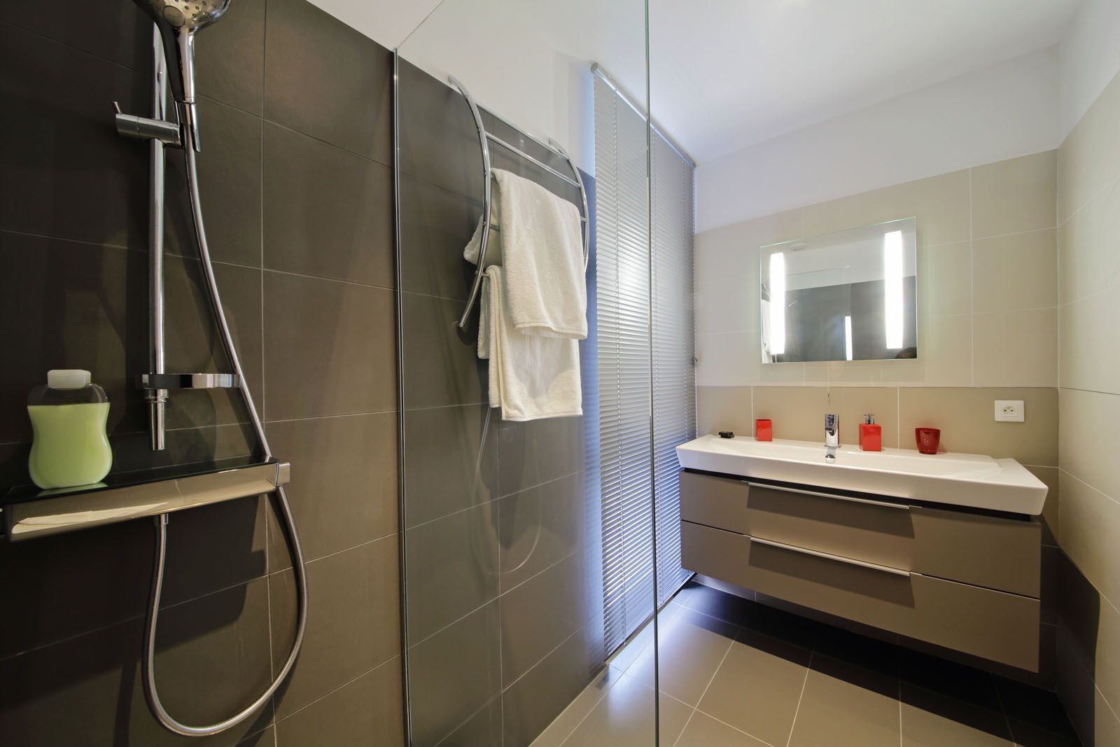 Douche italienne - sanitaires - Alain Wassmer