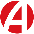 Alfa Development Da Logo von Alfa Development, Einroter Kreis, mit einem Weißen A in der Mitte.