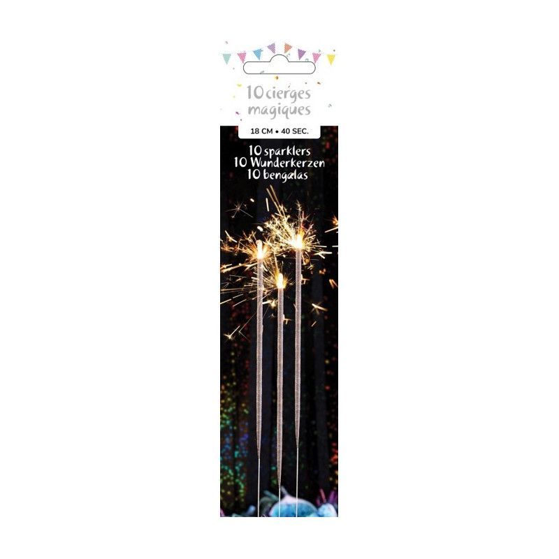 Cierges étincelants