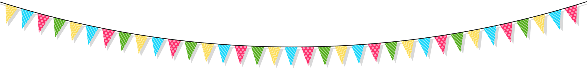 Guirlande en drapeaux