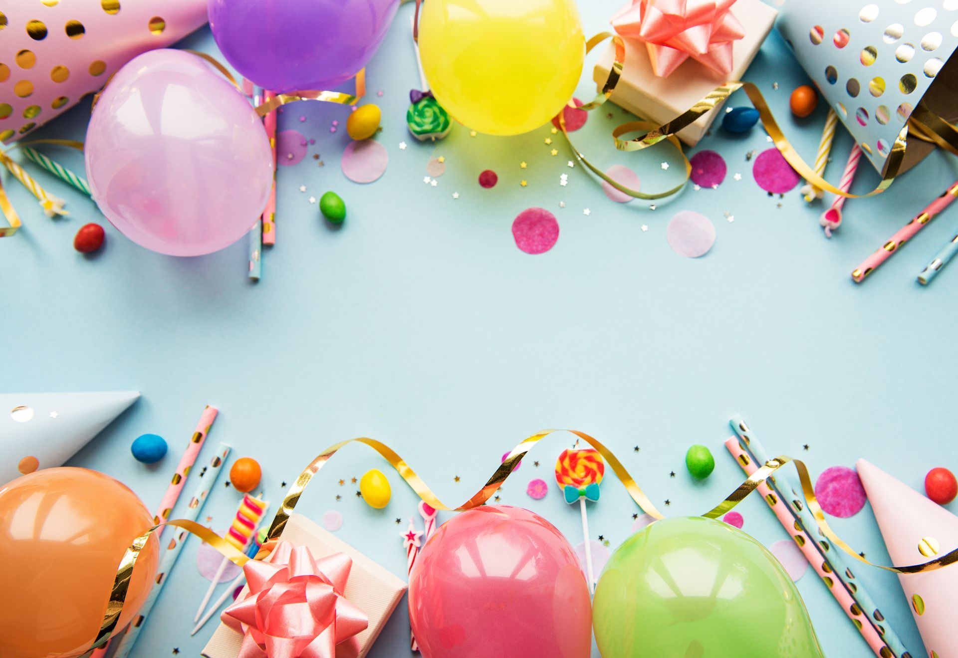 Décorations pour un anniversaire