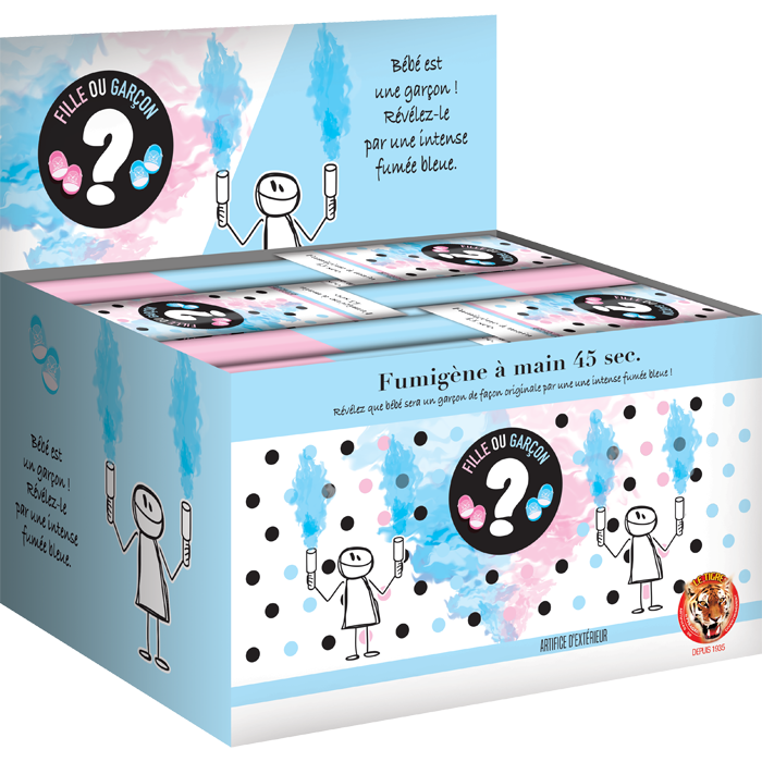 Gender Reveal fumigènes