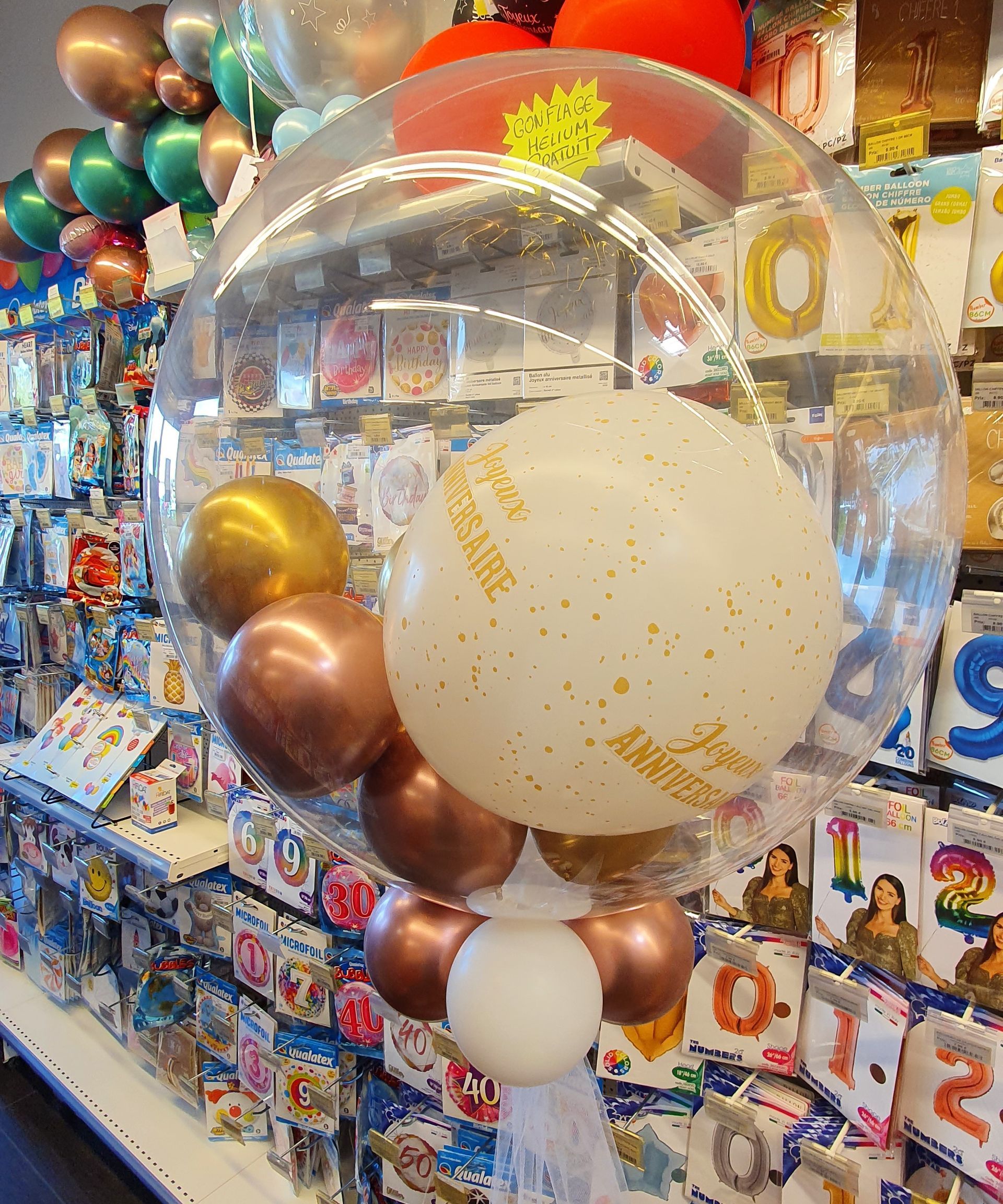 Bouquet de ballons personnalisé