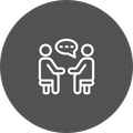 Icon Gespräch