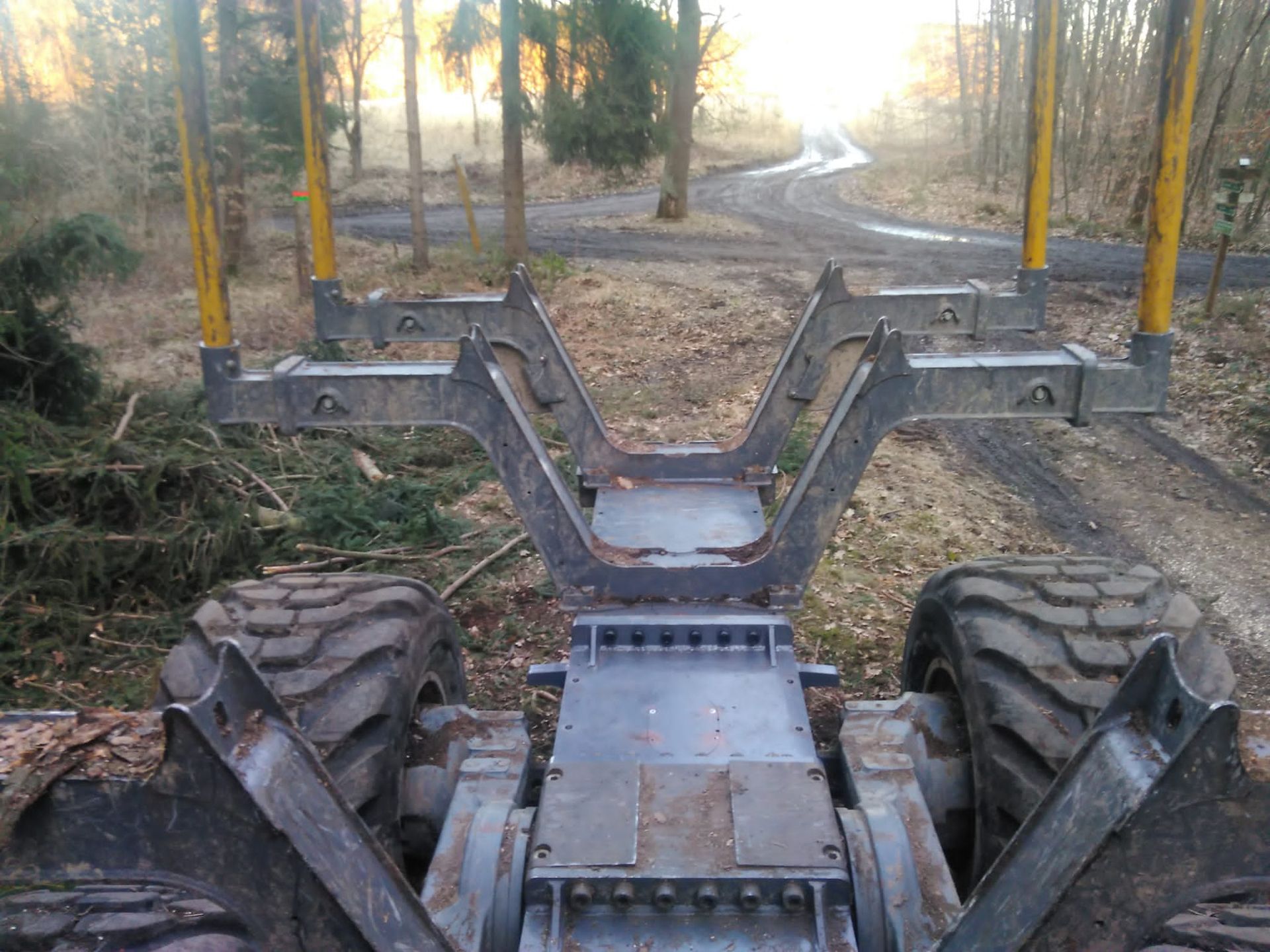 Rahmenverlängerung Rottne F15 BG Maschinenservice