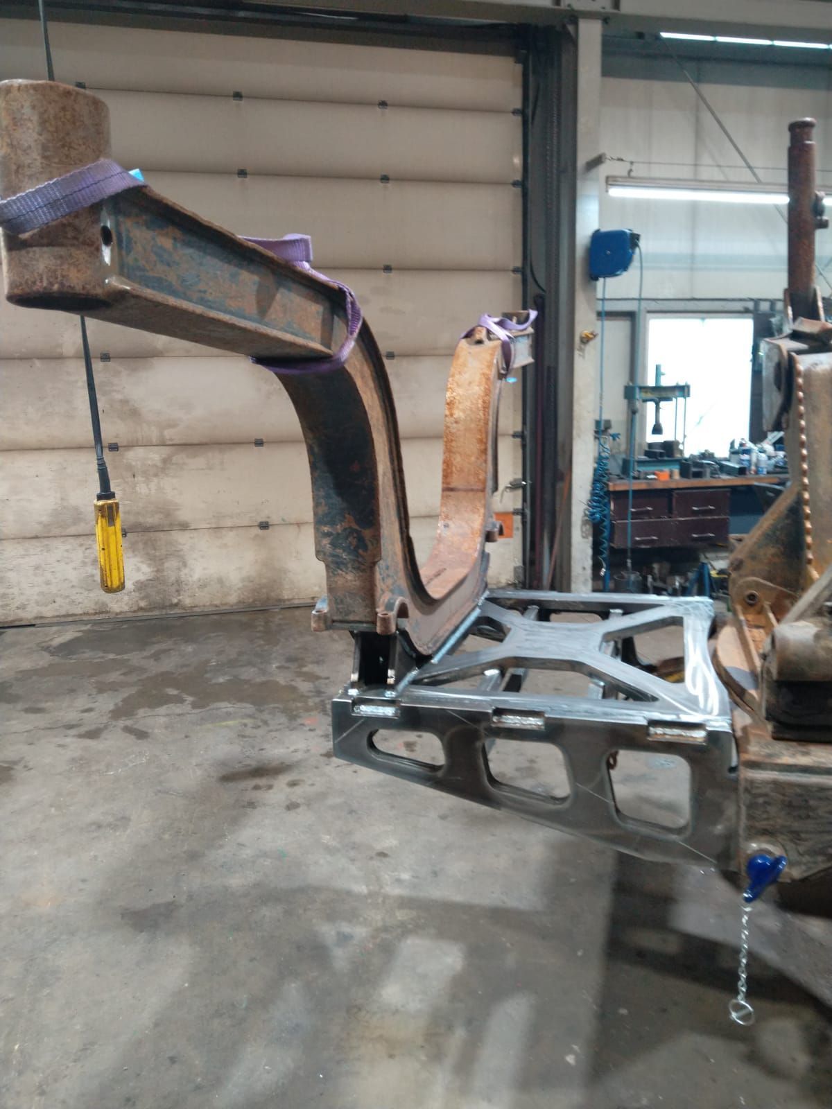 Rahmenverlängerung John Deere 1110D BG Maschinenservice