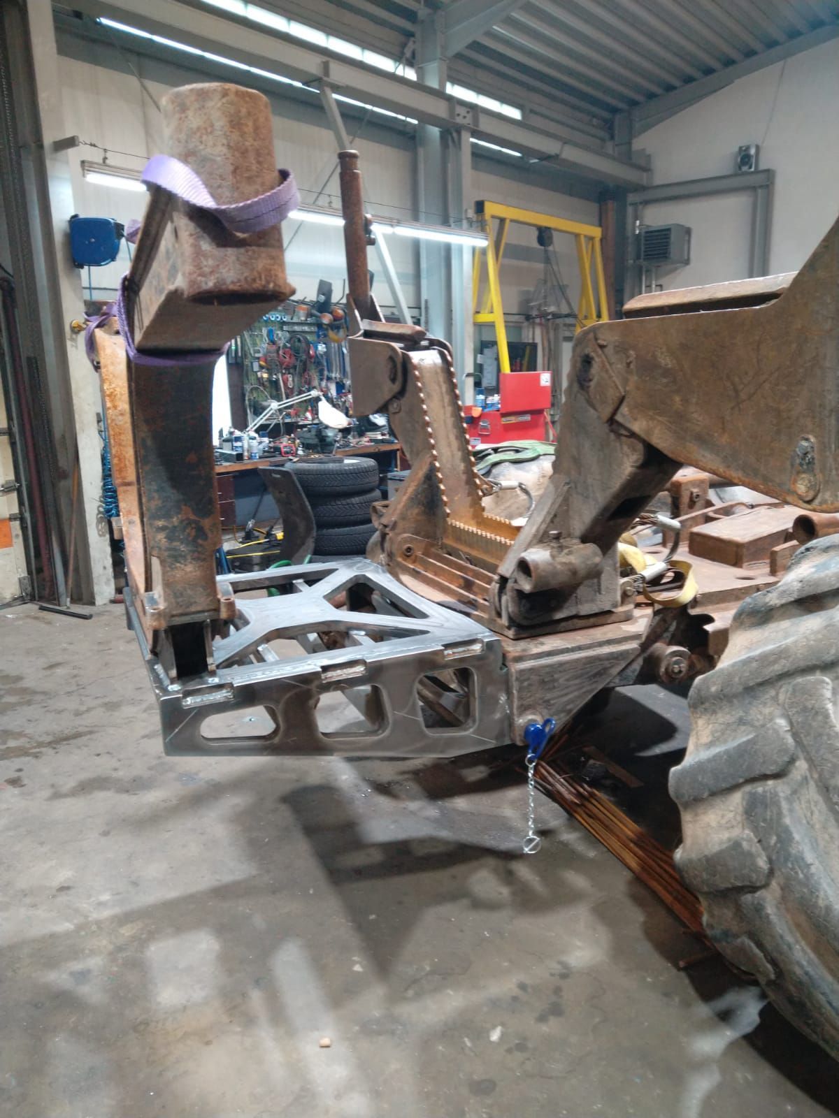 Rahmenverlängerung John Deere 1110D BG Maschinenservice