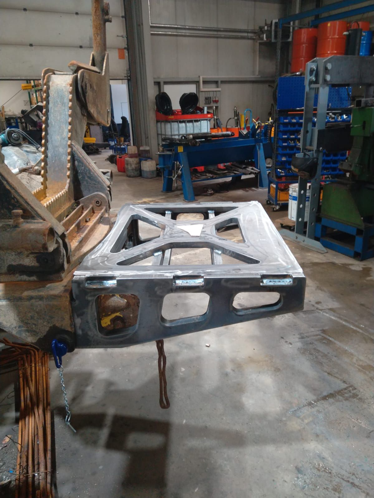 Rahmenverlängerung John Deere 1110D BG Maschinenservice