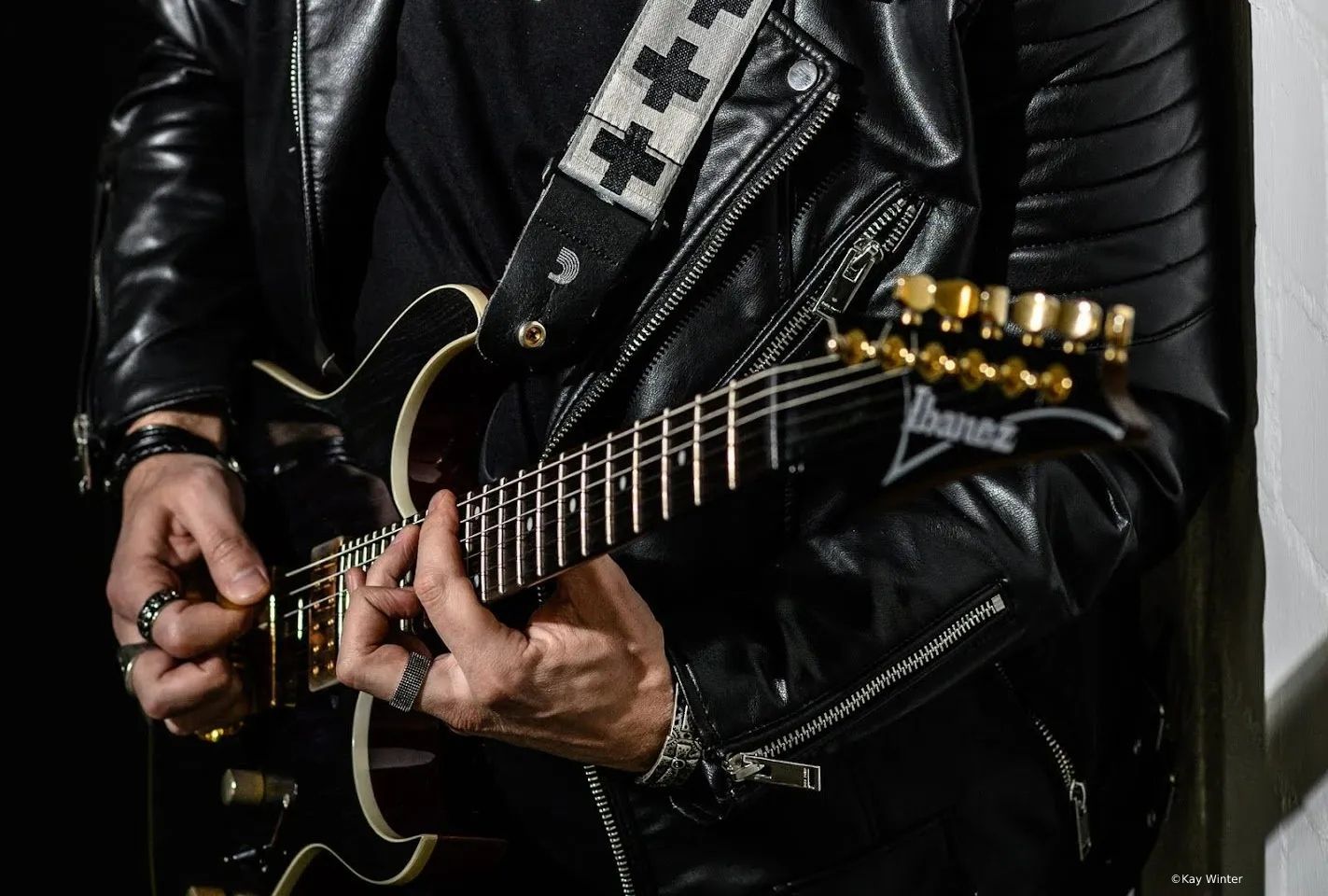 Musiklehrer mit Schüler