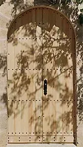 Eingangstür zu einem Anwesen auf Mallorca.