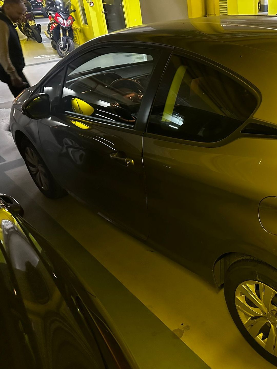 Nettoyage finalisé d'une voiture