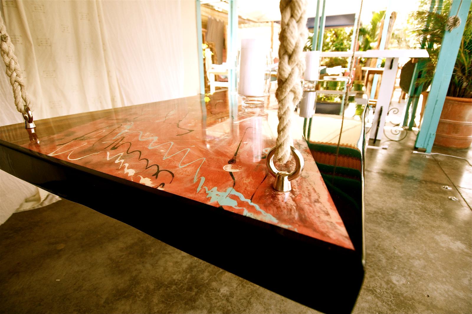 TEBLA BOIS , RÉSINE ET BÉTON CIRÉ LIGNE BOIS