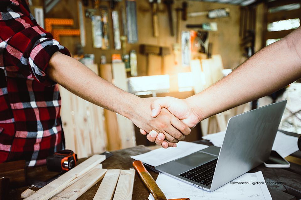 Moderner Einbauschrank