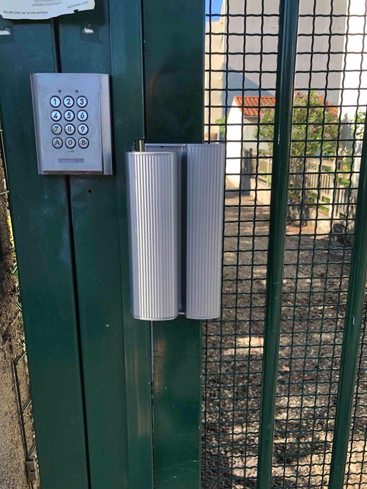 Porte automatique avec digicode