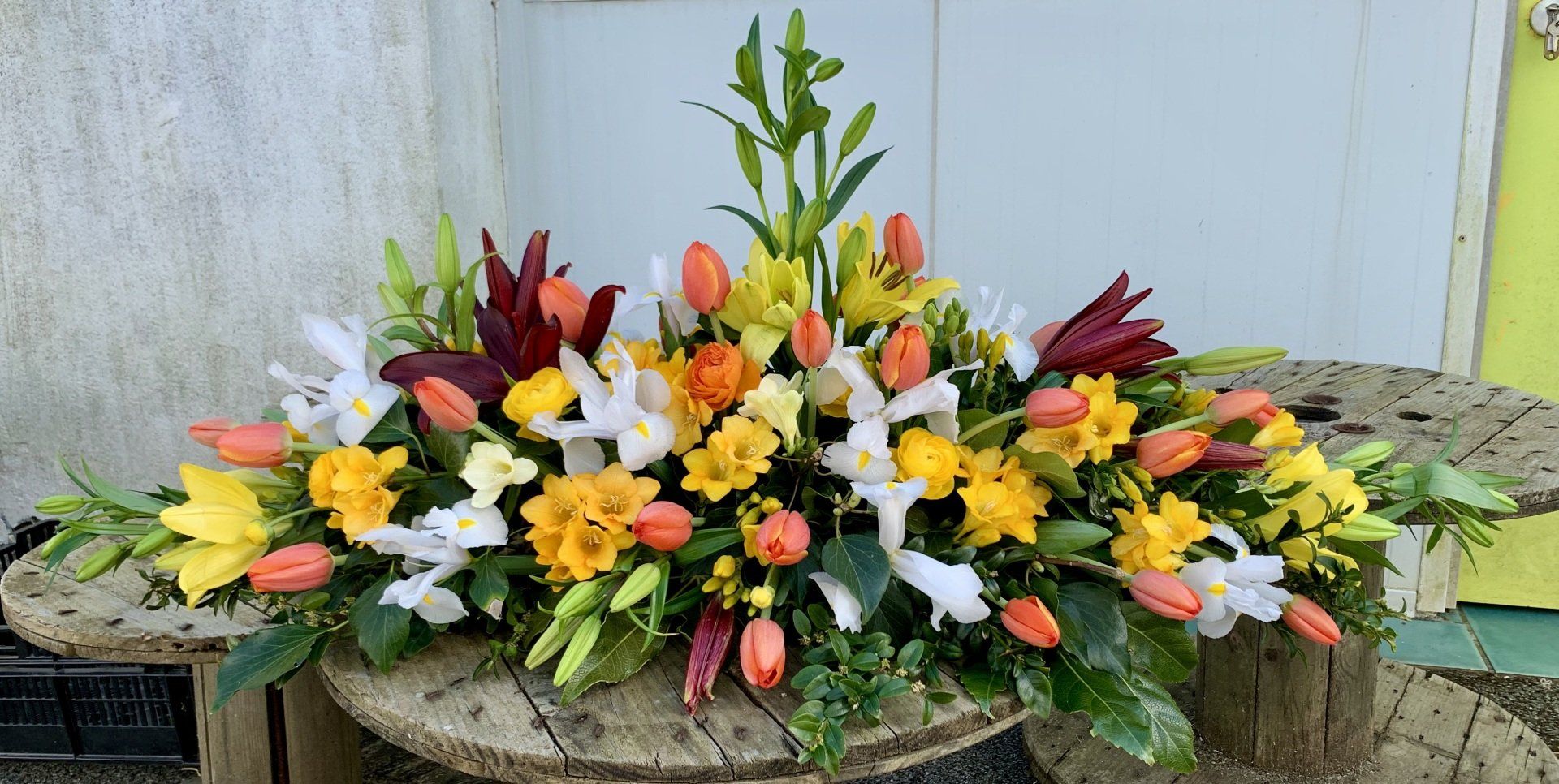 Fleurs à tiges souples