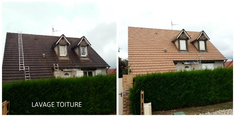 Démoussage de toiture par LRM Peinture